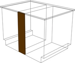 Fisherbrand&trade;&nbsp;Standing Height Rear and Center Wood Fillers